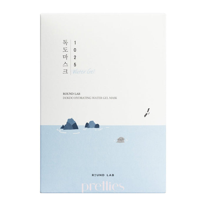 ROUND LAB 1025 Dokdo Hydrating Water Gel Mask (18sheets/box)