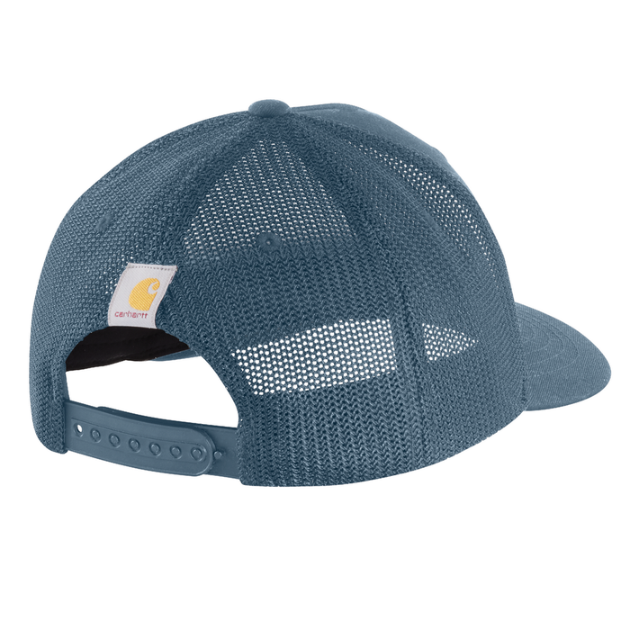 Rugged Flex Canvas Mesh-Back 1889 Patch Cap - HG7-Thundercloud | Carhartt 106130