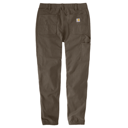Rugged Flex® Relaxed Fit Canvas Jogger Pant - 217-Tarmac | Carhartt 106889