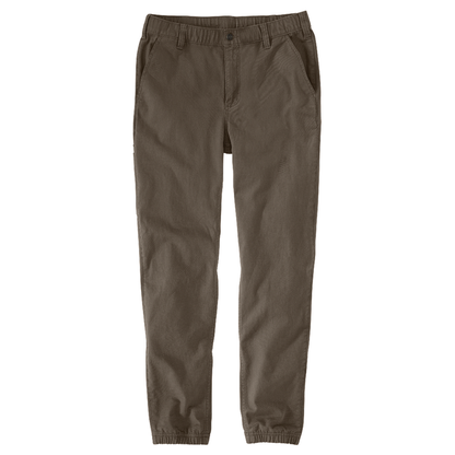 Rugged Flex® Relaxed Fit Canvas Jogger Pant - 217-Tarmac | Carhartt 106889