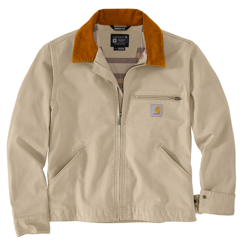 Rugged Flex® Relaxed Fit Duck Detroit Jacket - B73-Sand Dune | Carhartt 106234