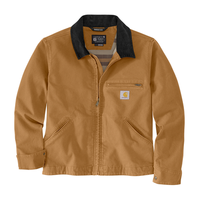 Rugged Flex® Relaxed Fit Duck Detroit Jacket - BRN-Carhartt Brown | Carhartt 106234