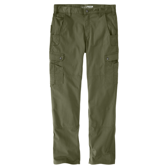 Rugged Flex® Relaxed Fit Ripstop Cargo Work Pant - G72-Basil | Carhartt 105461