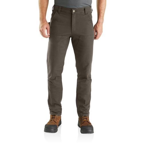 Rugged Flex® Slim Fit Duck Double-Front Tapered Utility Work Pant - 217-Tarmac | Carhartt 103340