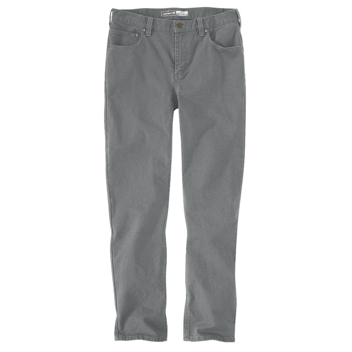 Rugged Flex® Slim Fit Duck Tapered 5-Pocket Pant - E82-Weather Ash | Carhartt 106414