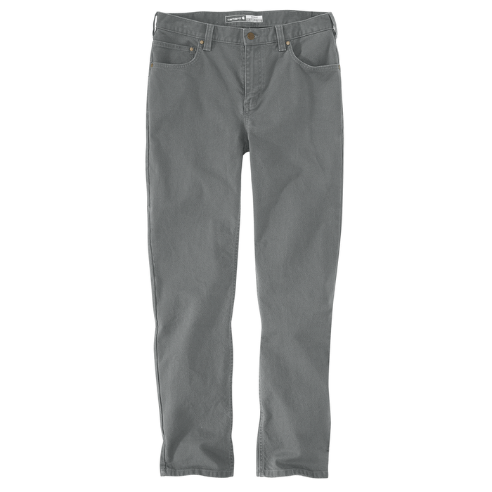 Rugged Flex® Slim Fit Duck Tapered 5-Pocket Pant - E82-Weather Ash | Carhartt 106414