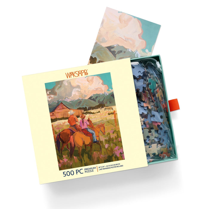 Saddle Up | 500 Piece Jigsaw Puzzle