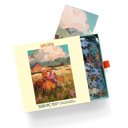 Saddle Up | 500 Piece Jigsaw Puzzle