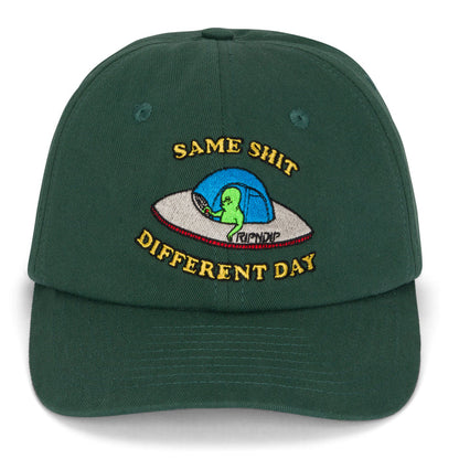 RIPNDIP Same Shit Different Day Dad Hat (Olive)