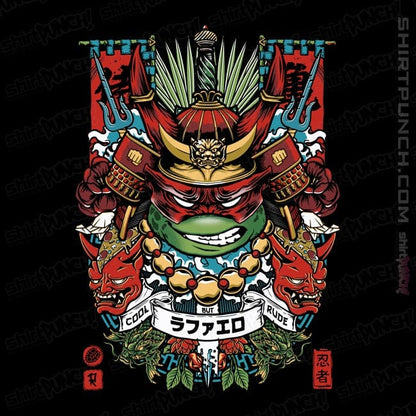 Daily_Deal_Shirts Magnets / 3"x3" / Black Samurai Raph