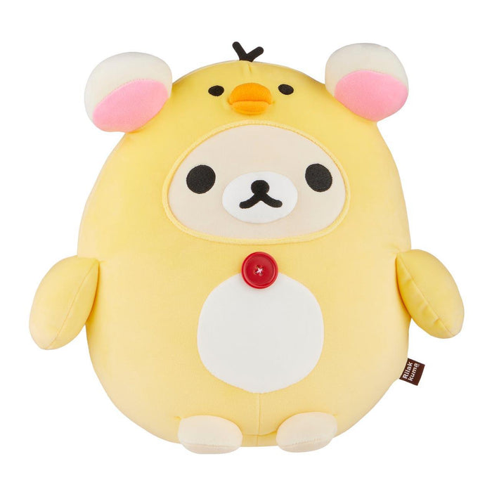 San-X Rilakkuma Kiiroitori Kigurumi Series Mochi Plush