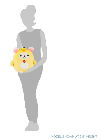 San-X Rilakkuma Kiiroitori Kigurumi Series Mochi Plush