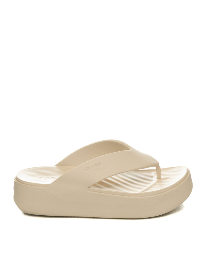 CROCS sandalo get plat fli bianco 209410 GET.PLAT.FLI-STU 160