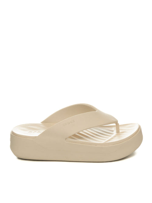 CROCS sandalo get plat fli bianco 209410 GET.PLAT.FLI-STU 160