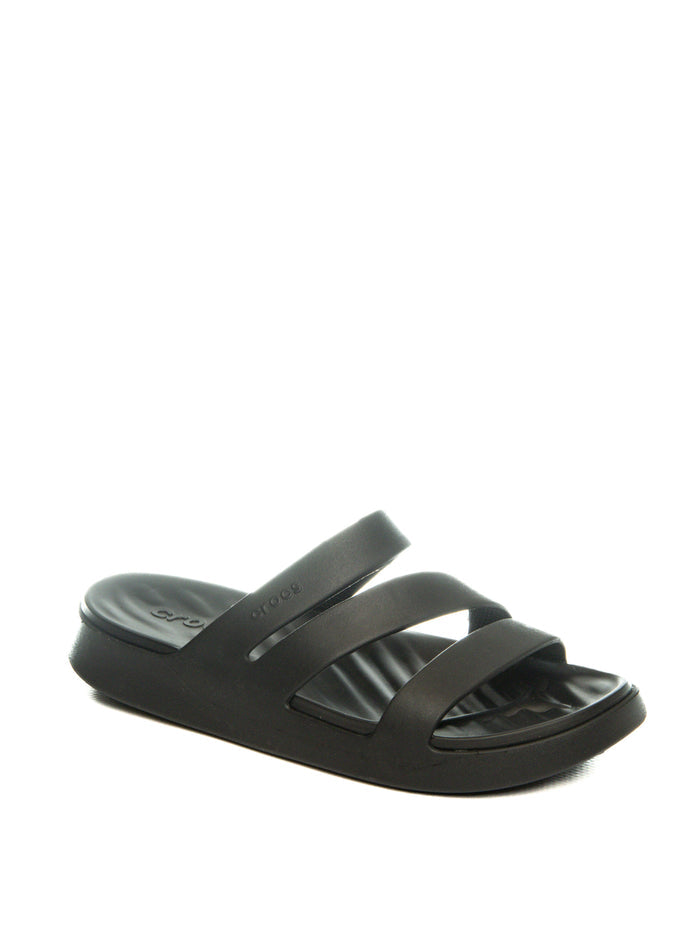 CROCS sandalo getaway nero 209587 GETAWAY-STRA-BLK 001