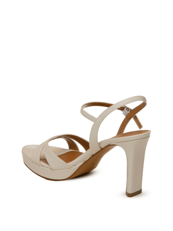ALBANO sandalo pelle bianco 412 SOFT-BIA