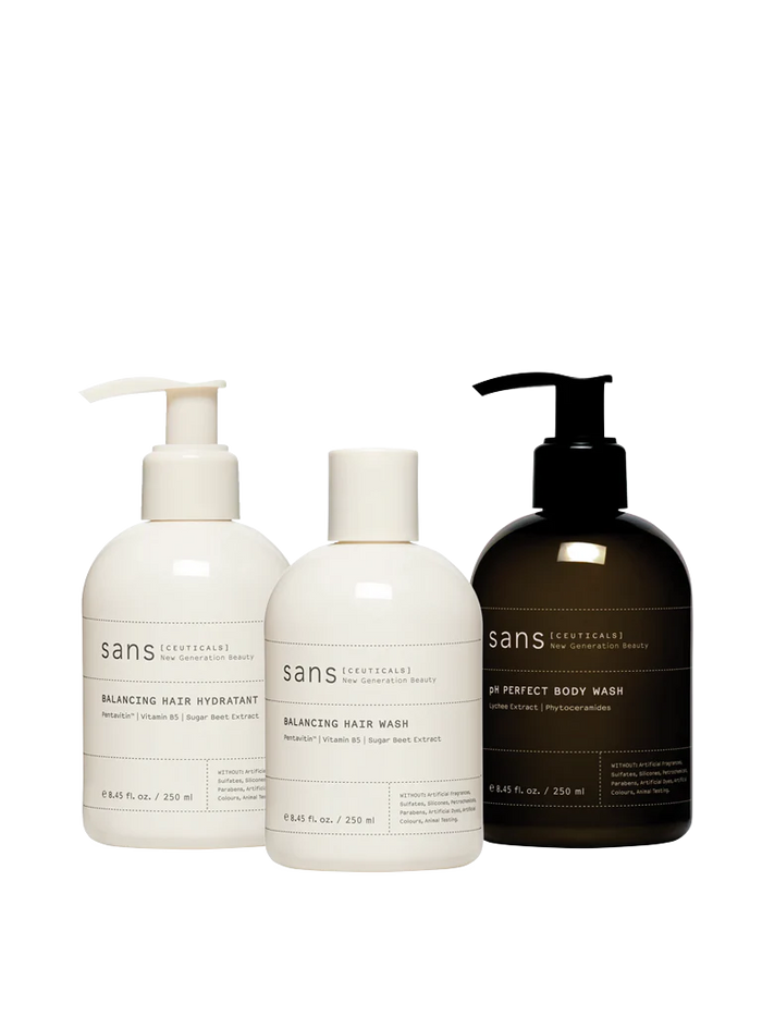 Sans Shower Staples