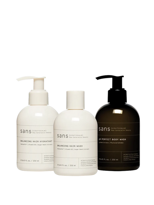 Sans Shower Staples