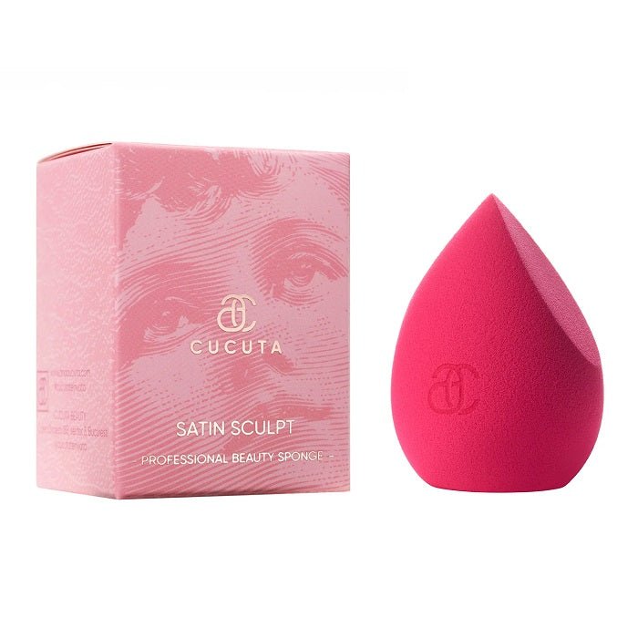 SATIN SCULPT PROFESSIONAL BEAUTY SPONGE - Burete Profesional 2 Fete Pentru Makeup - skinseen.ro