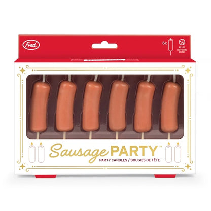 Sausage Party Birthday Candles