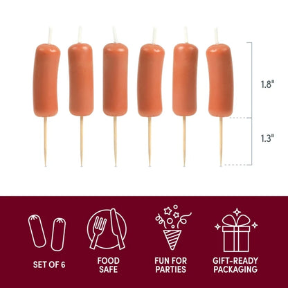 Sausage Party Birthday Candles