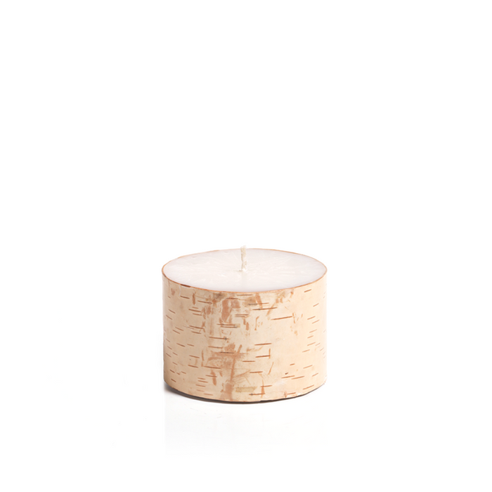 Scented Birchwood Pillar Candle