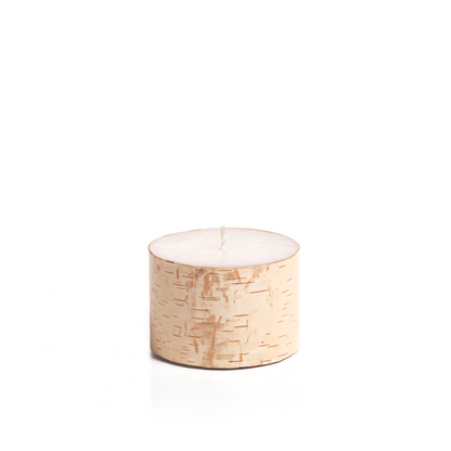 Scented Birchwood Pillar Candle