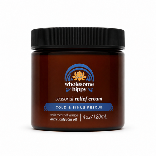 Seasonal Relief Cream | Menthol + Eucalyptus Cooling Cream | 4oz