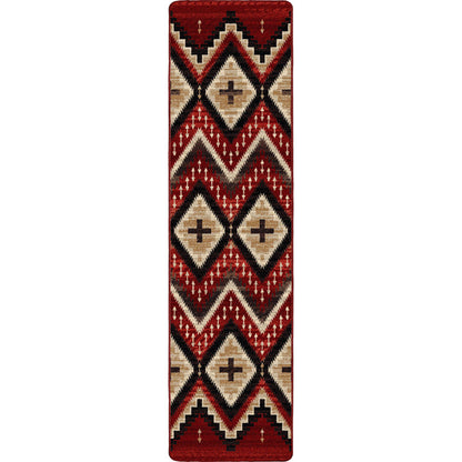 Image of an area rug, Seeker - Fire Brick