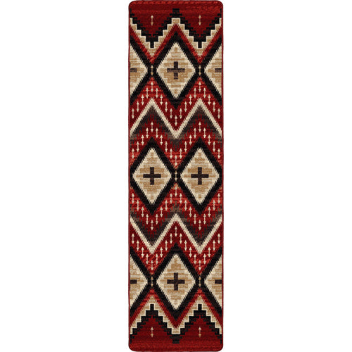 Image of an area rug, Seeker - Fire Brick