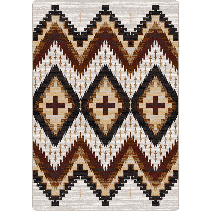 Image of an area rug, Seeker - Fire Brick