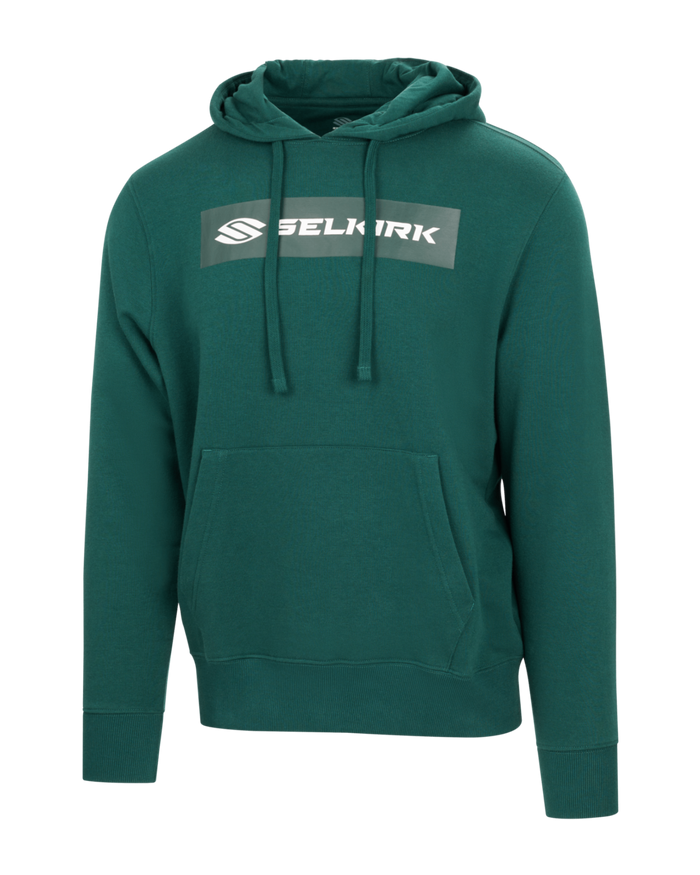 Teal Selkirk Sport Sideline Soft Cotton Hoodie with logo on front