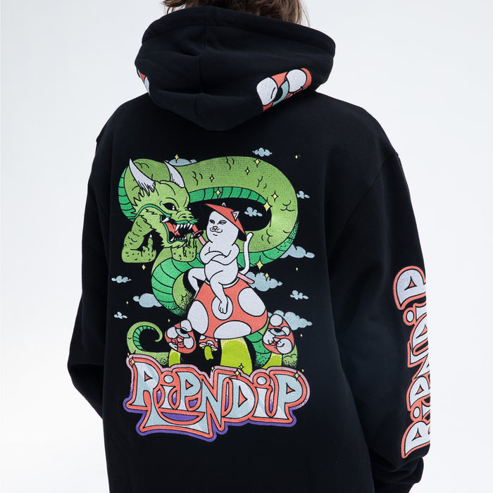 RIPNDIP Sensai Embroidered Hoodie (Black)