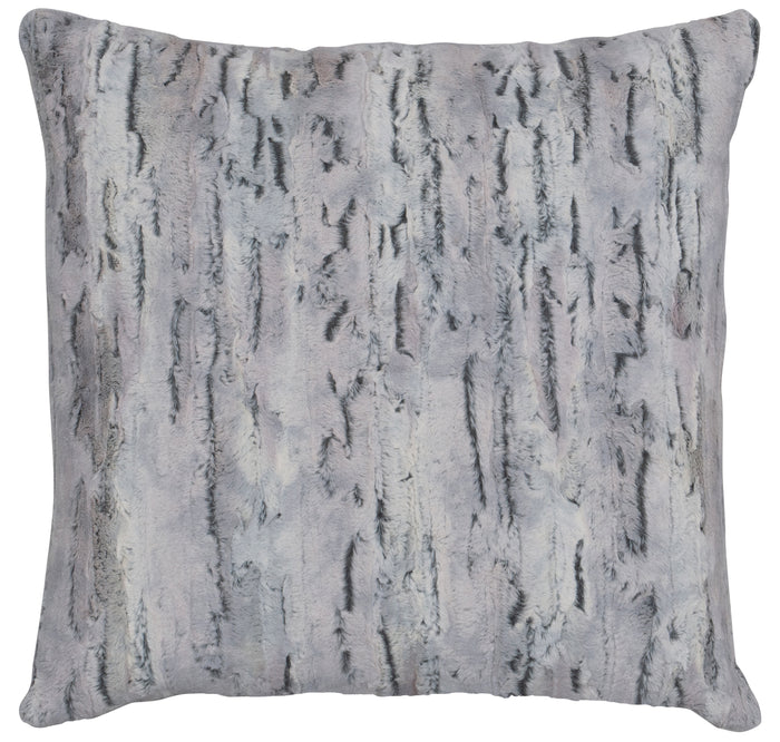 Shadow Fox Faux Fur Euro Sham - 26"x26"