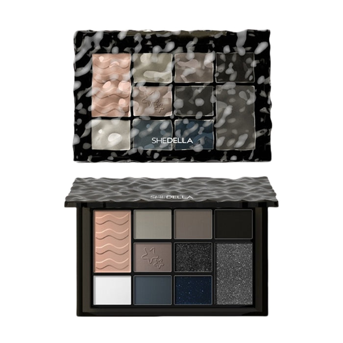 SheDella Water Ripple 10-Color Eyeshadow Palette T4433