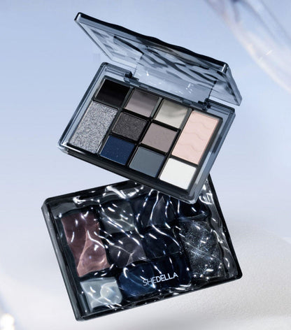 SheDella Water Ripple 10-Color Eyeshadow Palette T4433