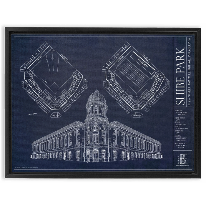 Shibe Park - Philadelphia A's and Philles