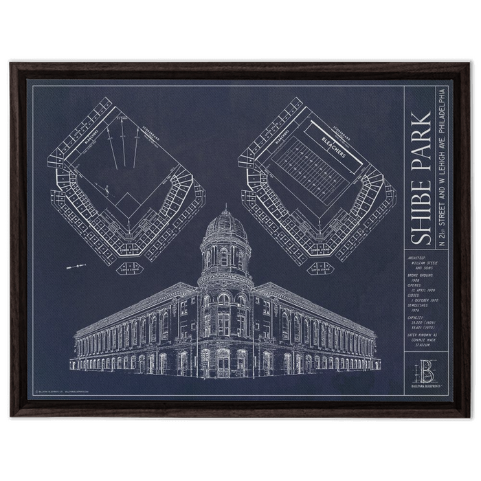 Shibe Park - Philadelphia A's and Philles