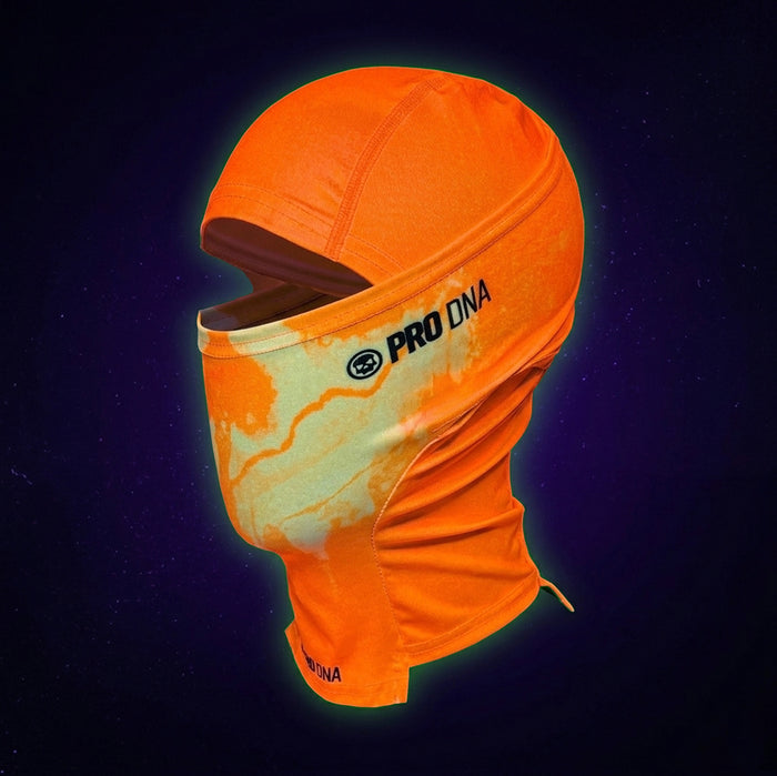Shiesty Balaclava Headwrap - ORANGE UV GLOWTANIUM