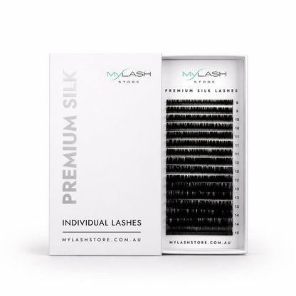 My Lash Store Premium Silk Individual Lashes for Handmade Volume & Classic Sets