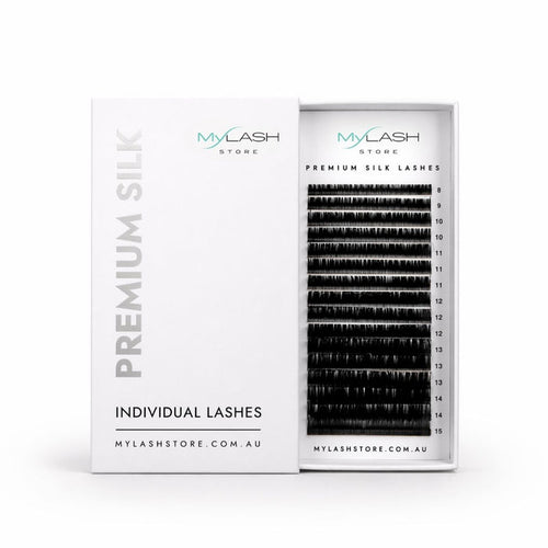 My Lash Store Premium Silk Individual Lashes for Handmade Volume & Classic Sets
