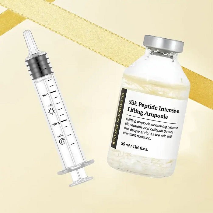 SILK PEPTIDE INTENSIVE LIFTING AMPOULE - Ser Concentrat Cu Peptide Anti - Imbatranire - skinseen.ro