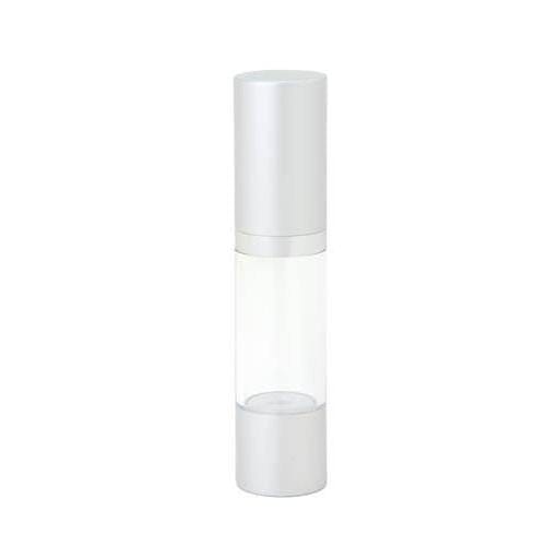 Silver Airless Eye Serum Pump Bottle-Skin Perfection Natural and Organic Skin Care