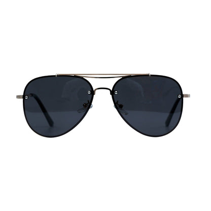 Silver Blue Aviator Full Rim