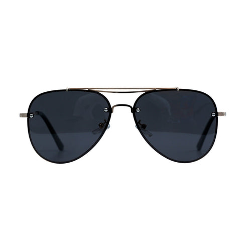 Silver Blue Aviator Full Rim