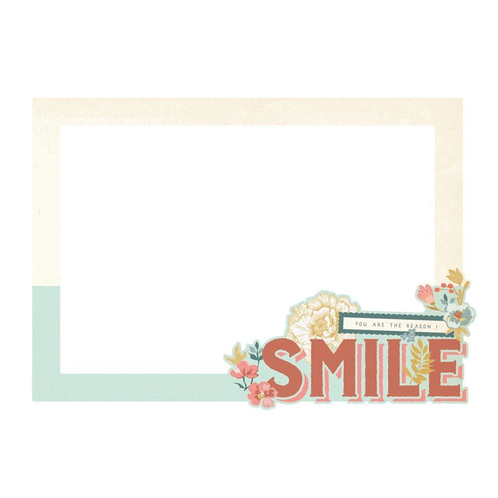 Simple Stories - Chipboard Frames - Wildflower. The perfect embellishment to finish your project! Embellishments can add whimsy, dimension, color and style to greeting cards, scrapbook pages, altered art, mixed media and more. Available at Embellish Away located in Bowmanville Ontario Canada.