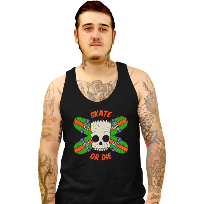 Tank Top, Unisex / Small / Black