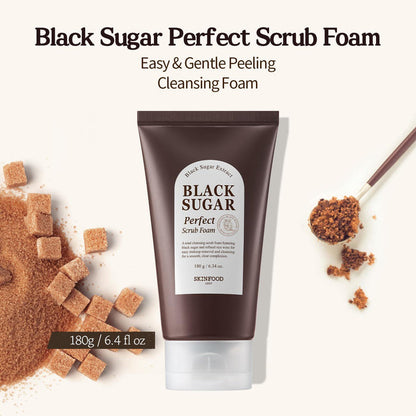Skinfood Black Sugar Perfect Scrub Foam 180 g