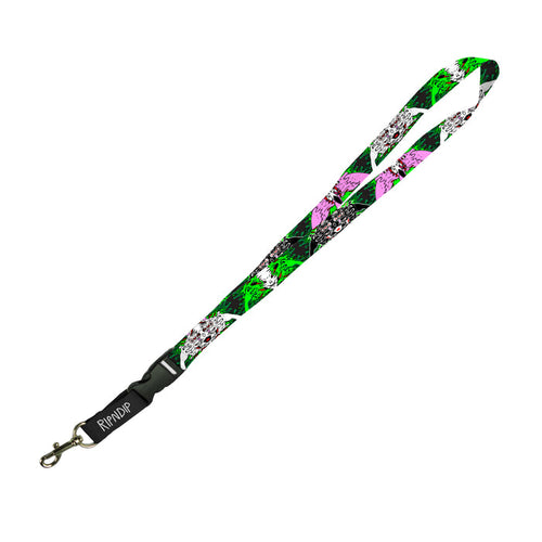 RIPNDIP Skull Face Lanyard (Black)