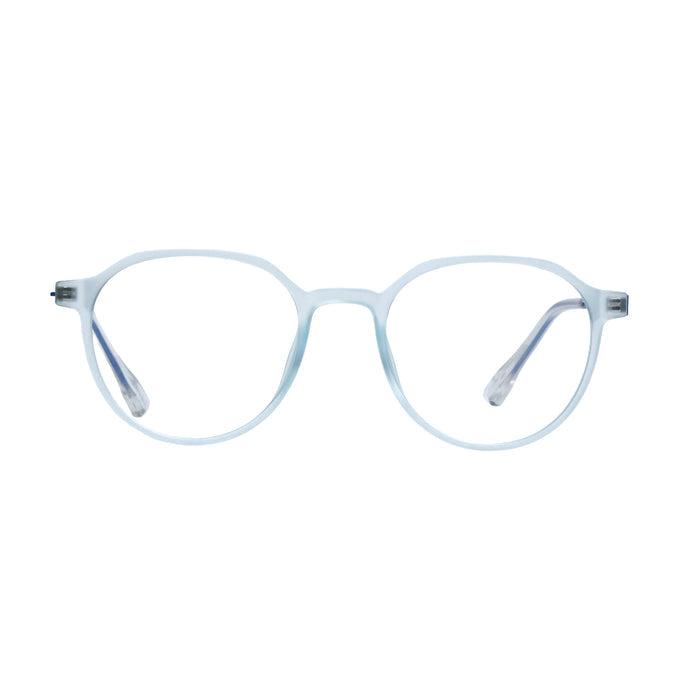 Sky Blue Round Full Rim